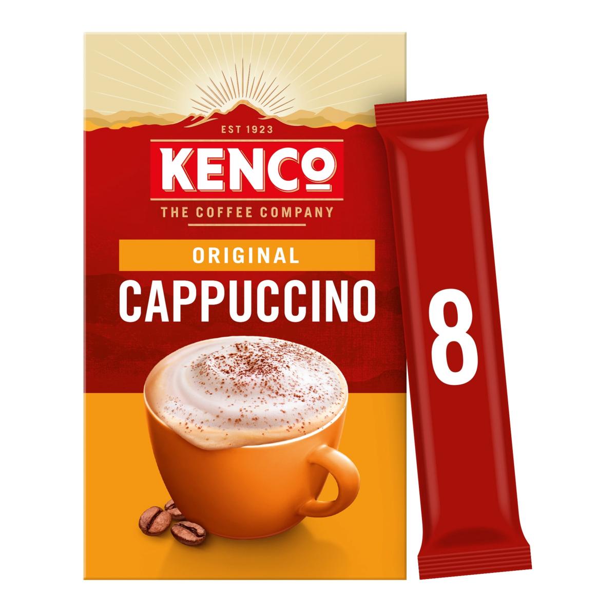 Original Cappuccino Instant Coffee 8 x