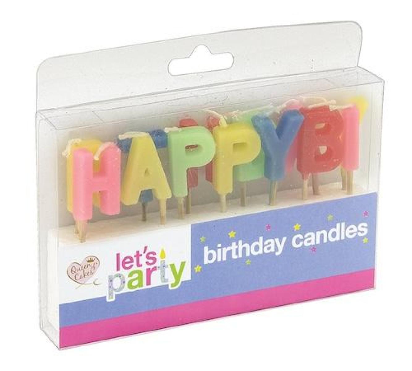 Let's Party Birthday Candles QC1254