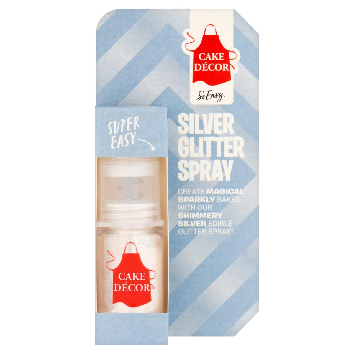 Silver Glitter Spray