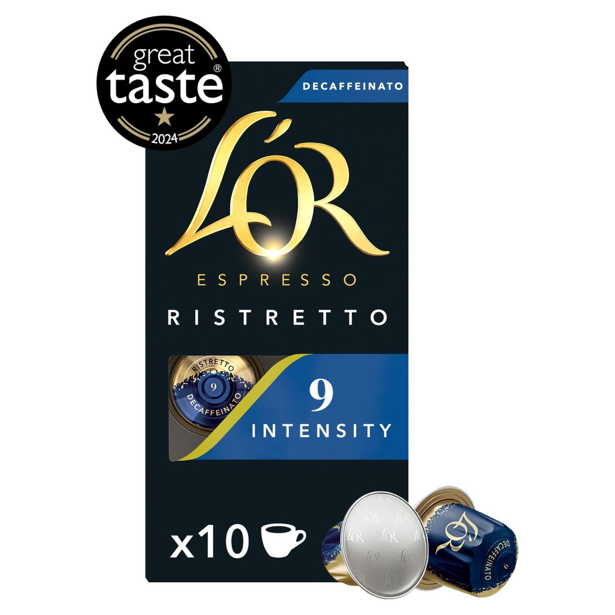 10 Espresso Ristretto Decaff Coffee Pods