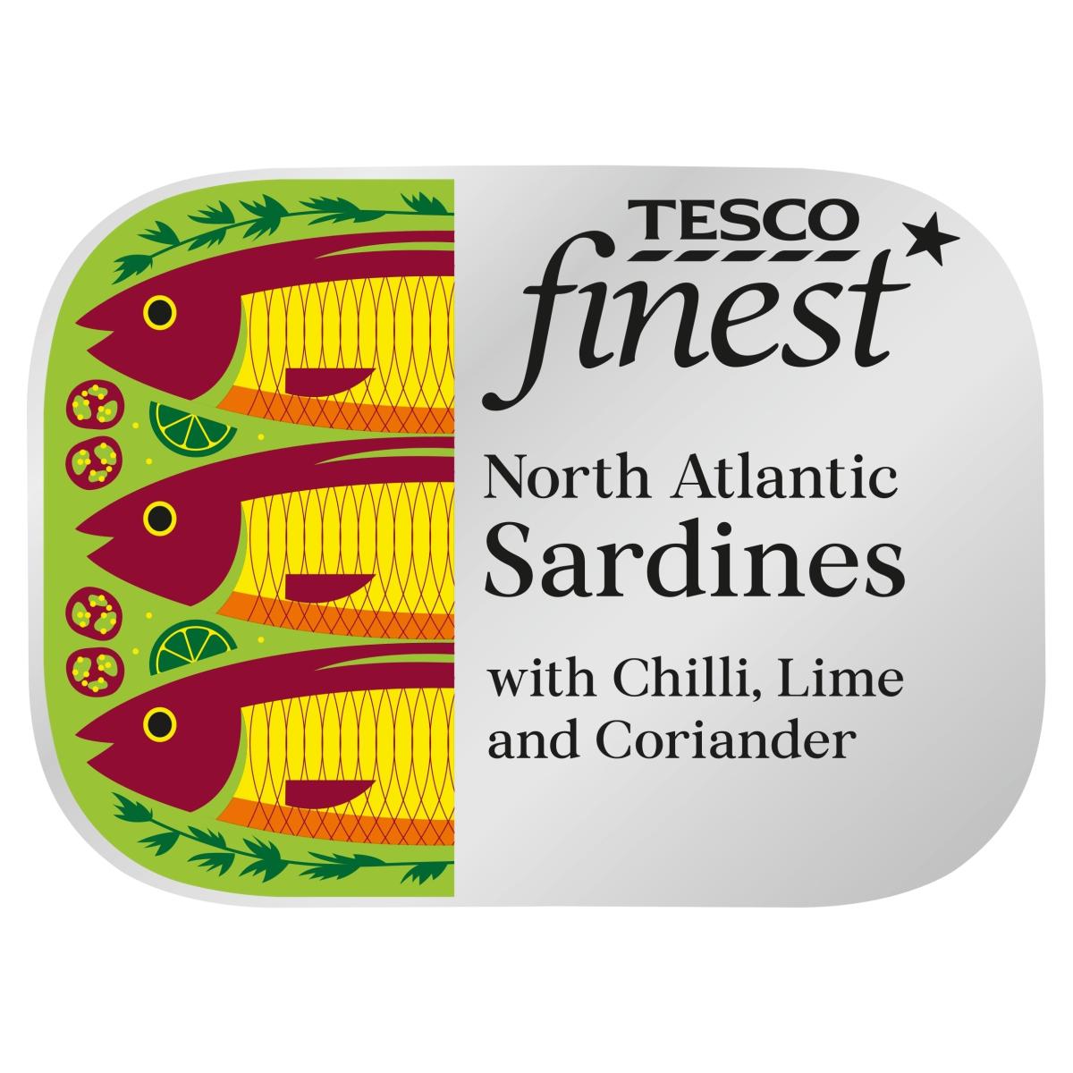 Finest Sardines With Chilli Lime & Coriander