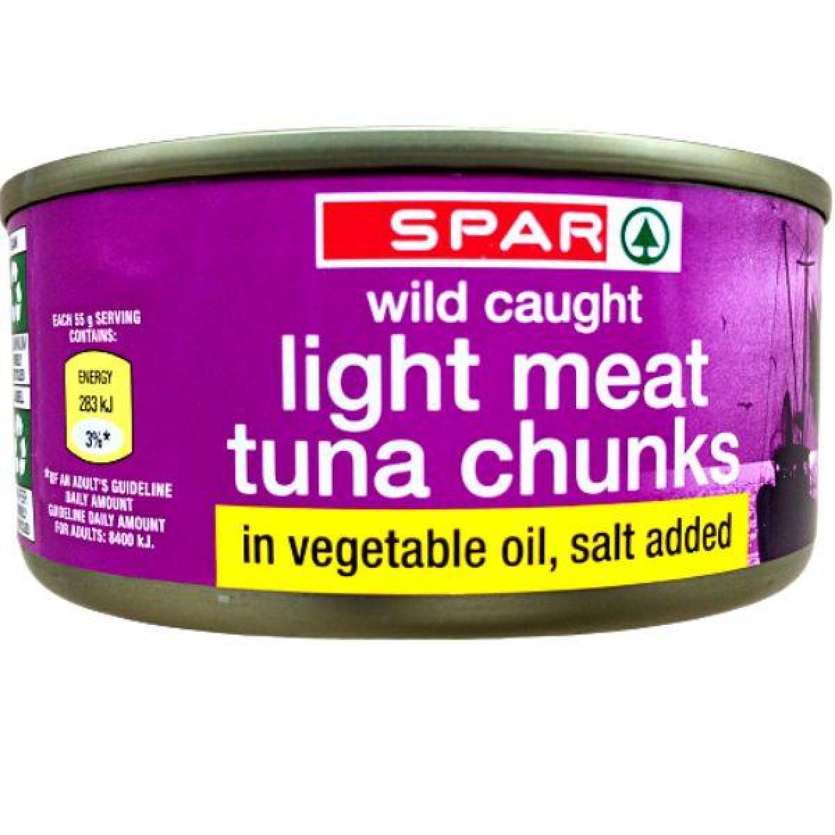 Light Meat Tuna Chunks In Vegetable Oil