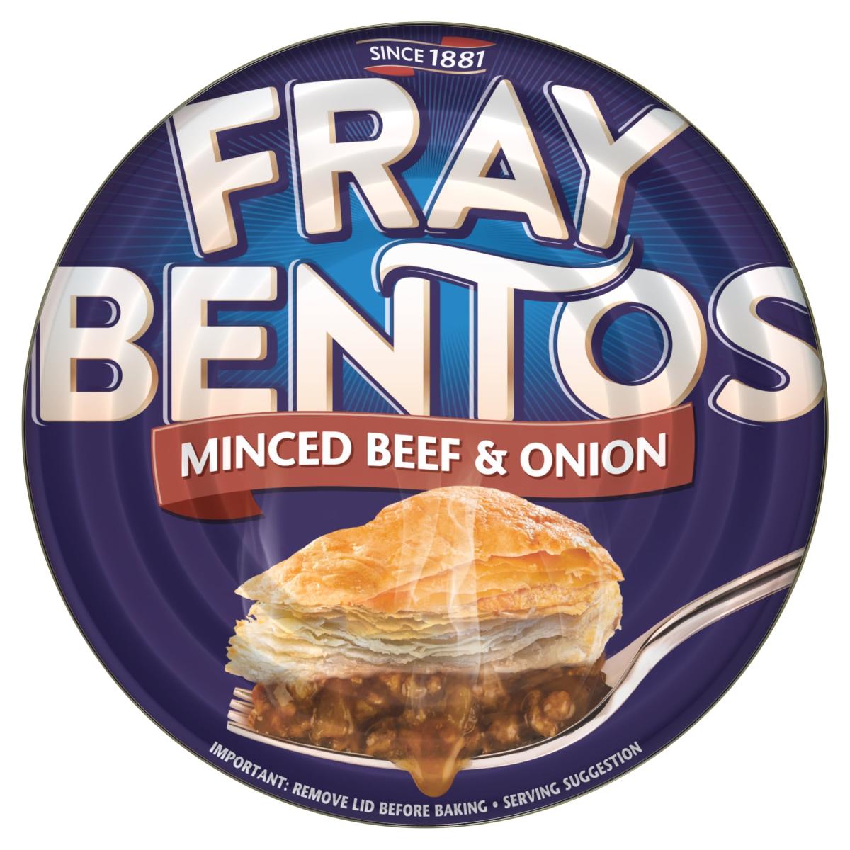 Bentos Beef & Onion Pie