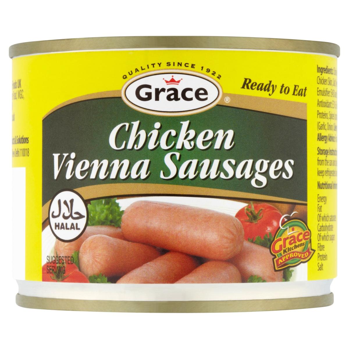 Halal Chicken Vienna Sausages