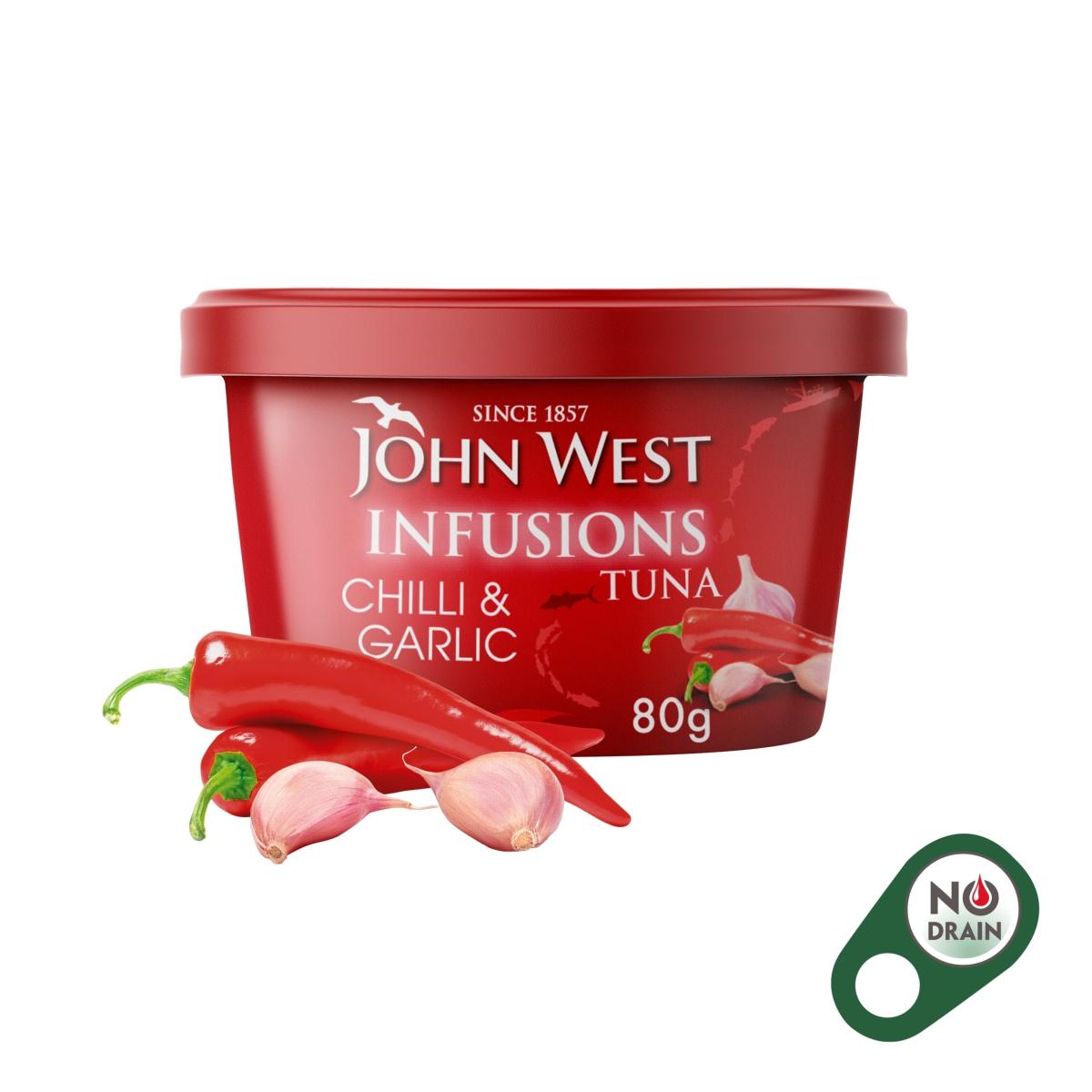 Chilli & Garlic No Drain Tuna Infusions
