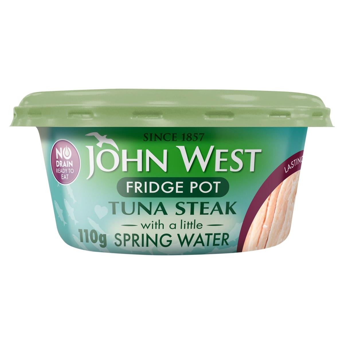 No Drain Fridge Pot Tuna Steak With A Little Spring Water