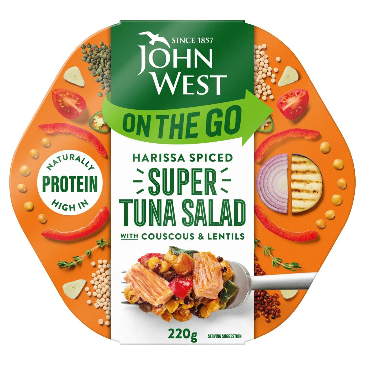On The Go Harissa Spiced Super Tuna Salad