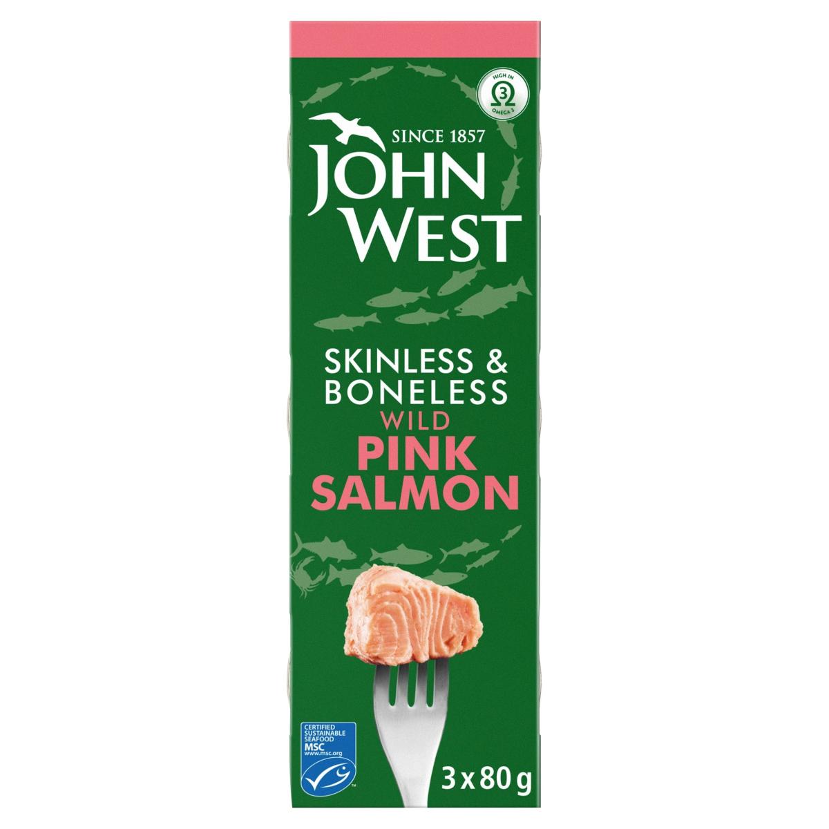 Skinless & Boneless Wild Pink Salmon