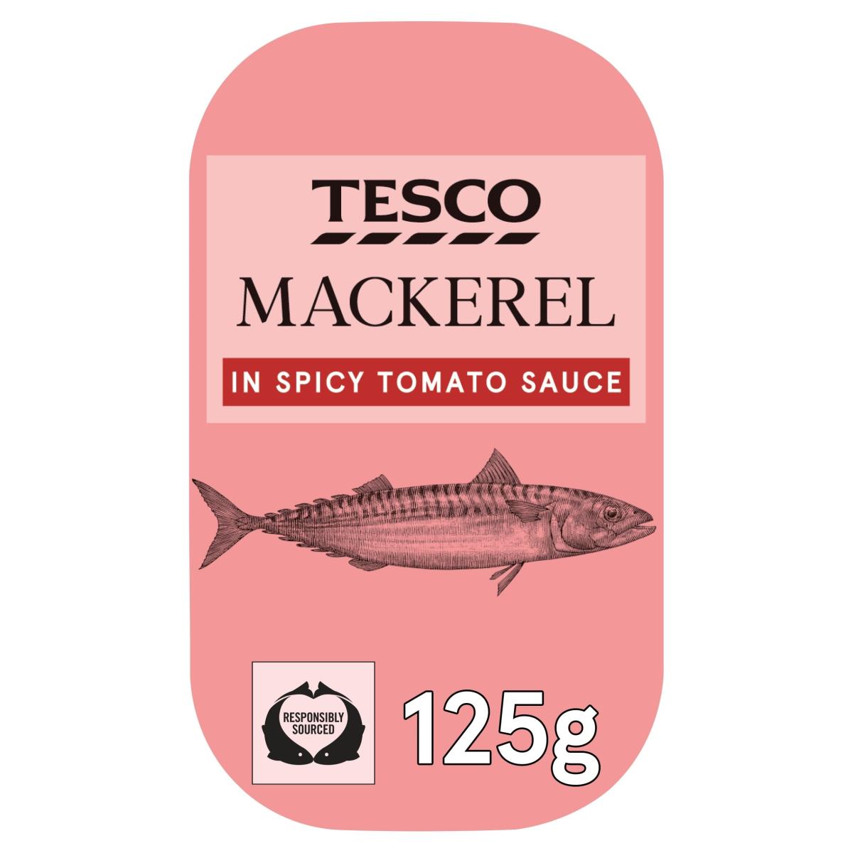 Skinless Boneless Scottish Mackerel Spicy Tomato Sauce