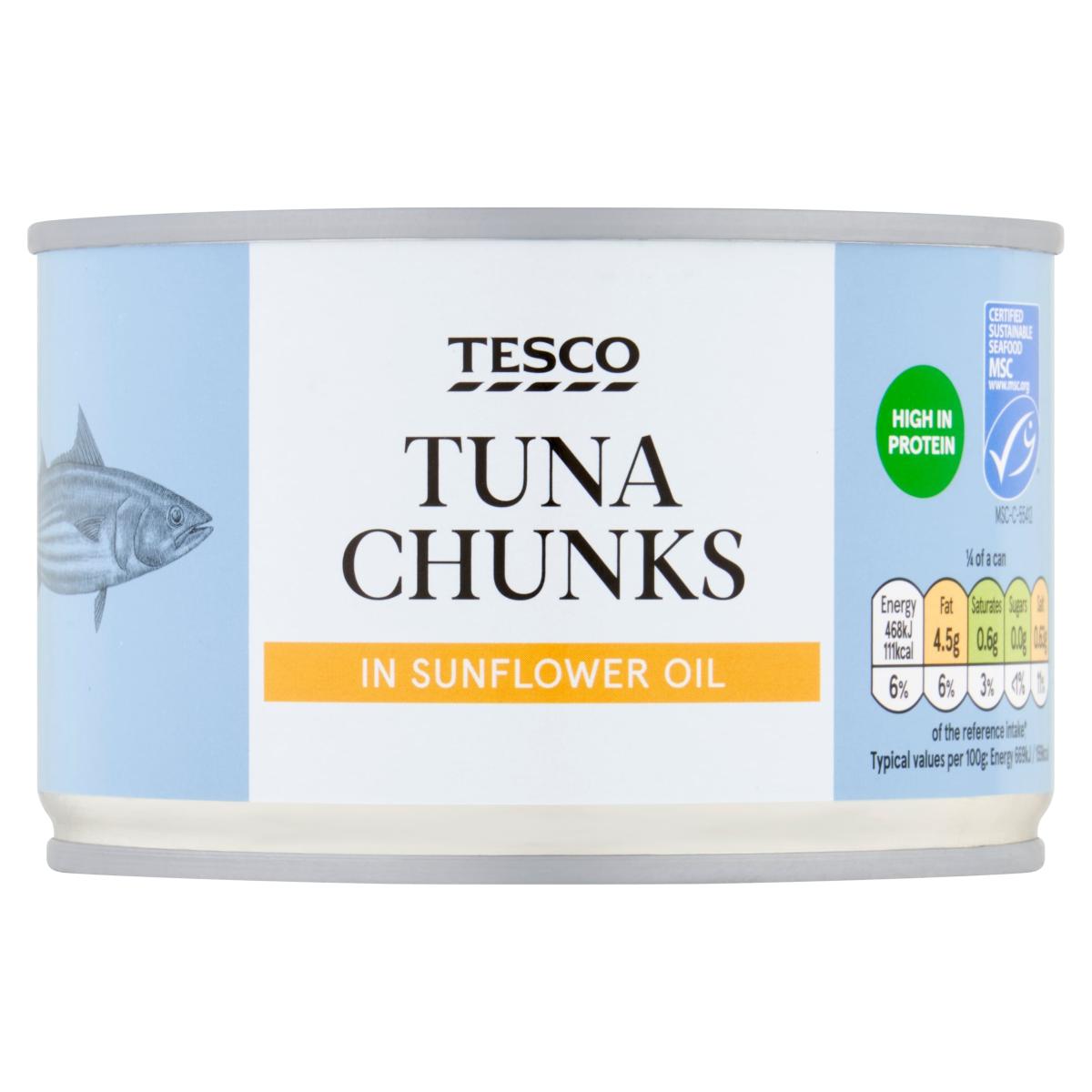 Tuna Chunks In Sunflower Oil