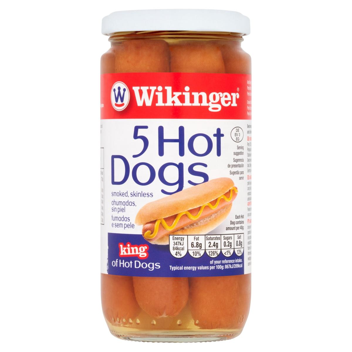 5 Hot Dogs