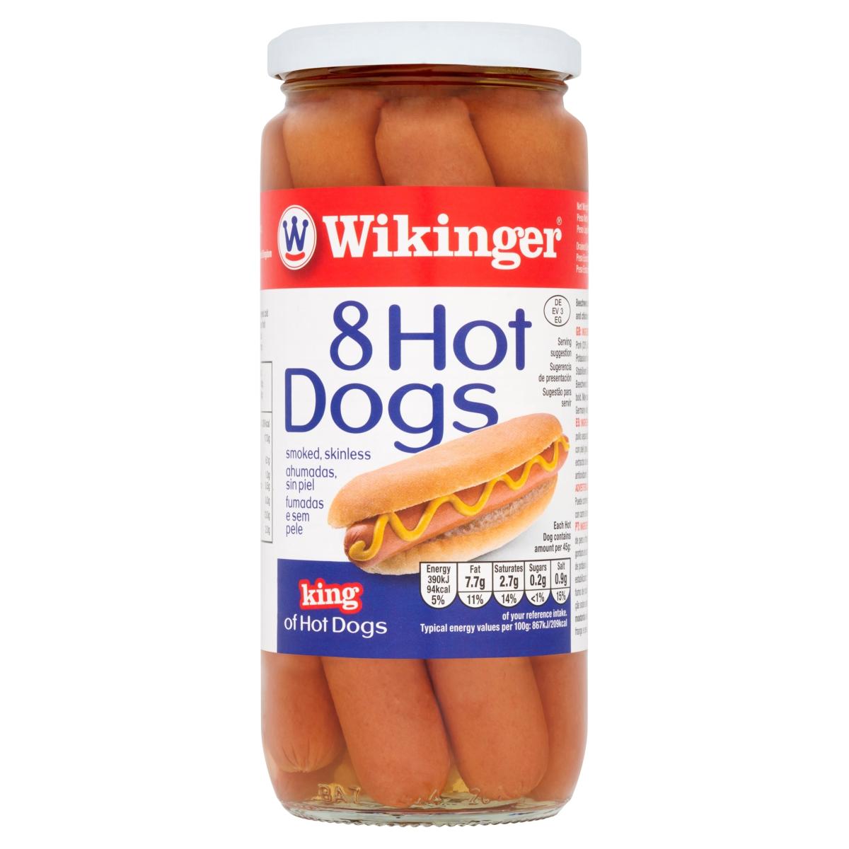 8 Hot Dogs