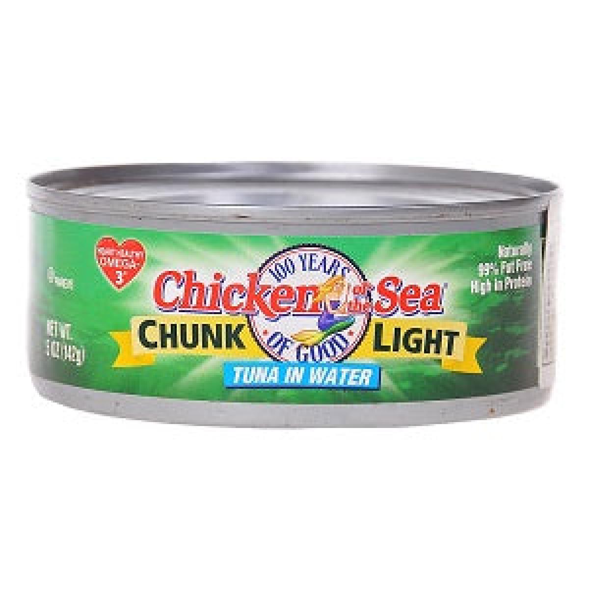 Light Tuna Chunk In Water