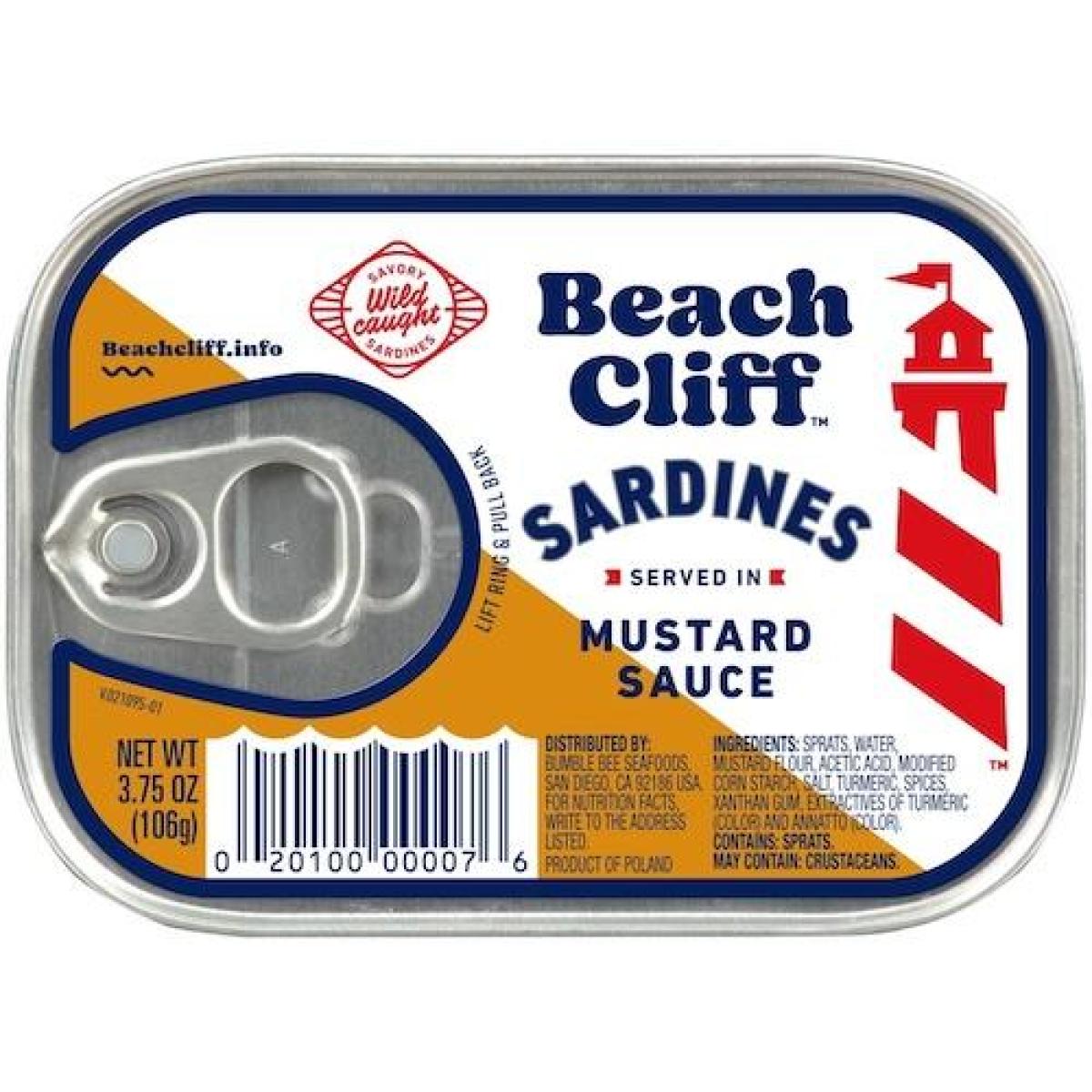 Sardines In Mustard Sauce