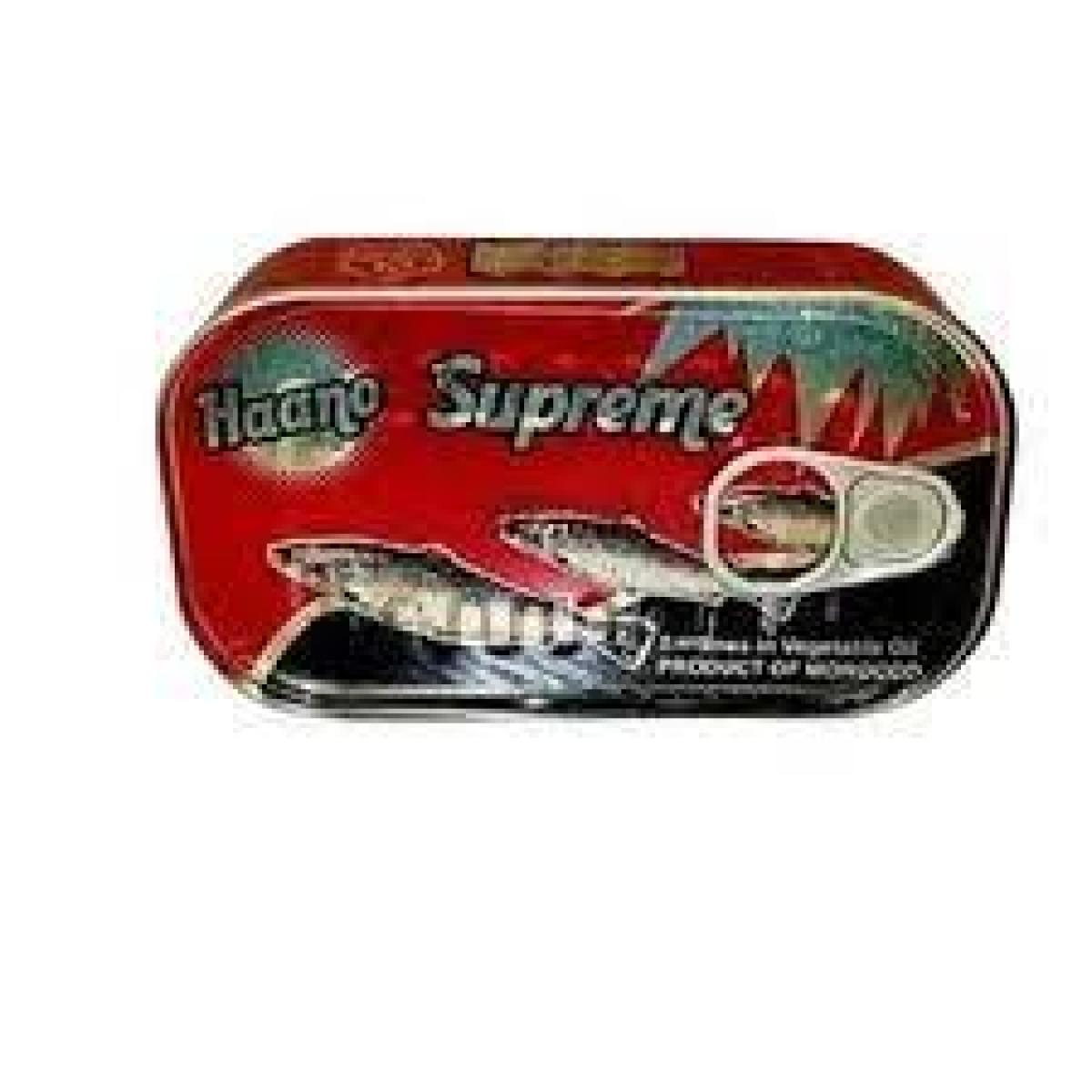 Supreme Sardines In Vegetable Oil
