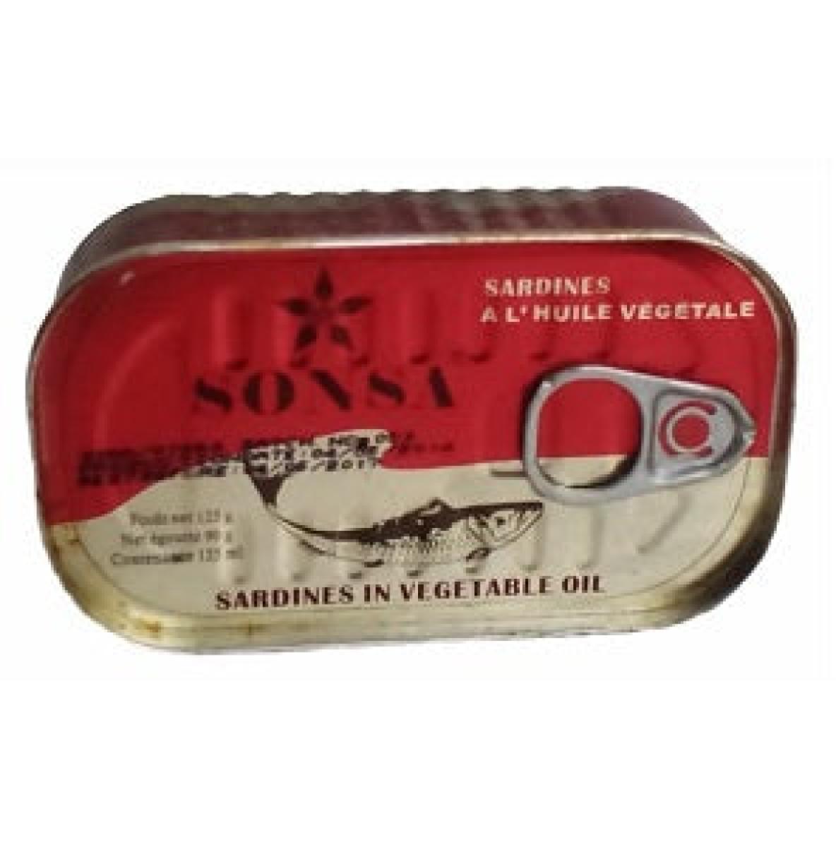 Sardines In Vegetable Oil