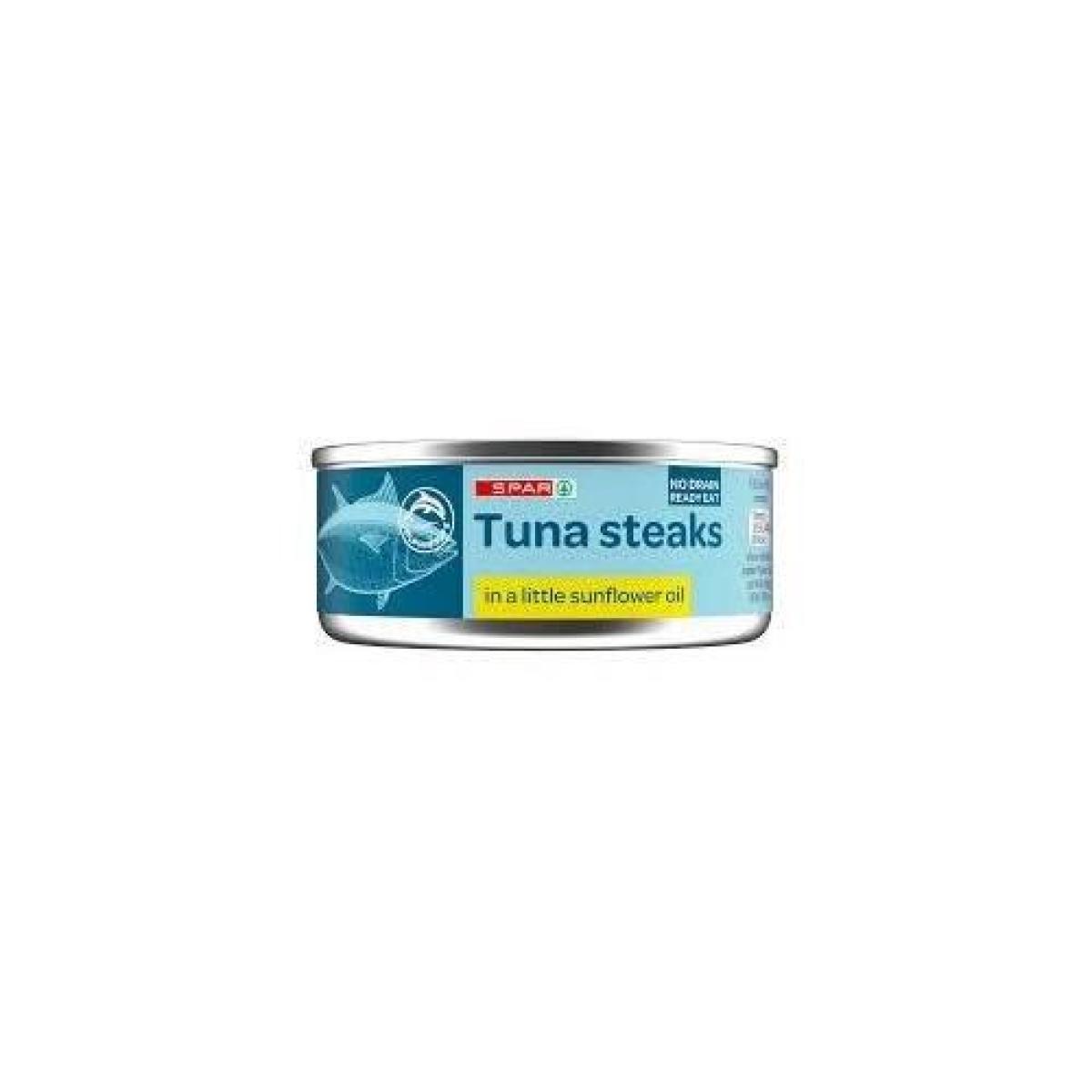 Tuna Steaks In A Little Sunflower Oil