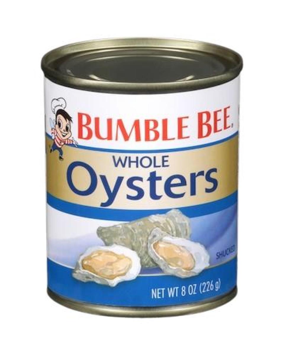 Whole Oysters In Water