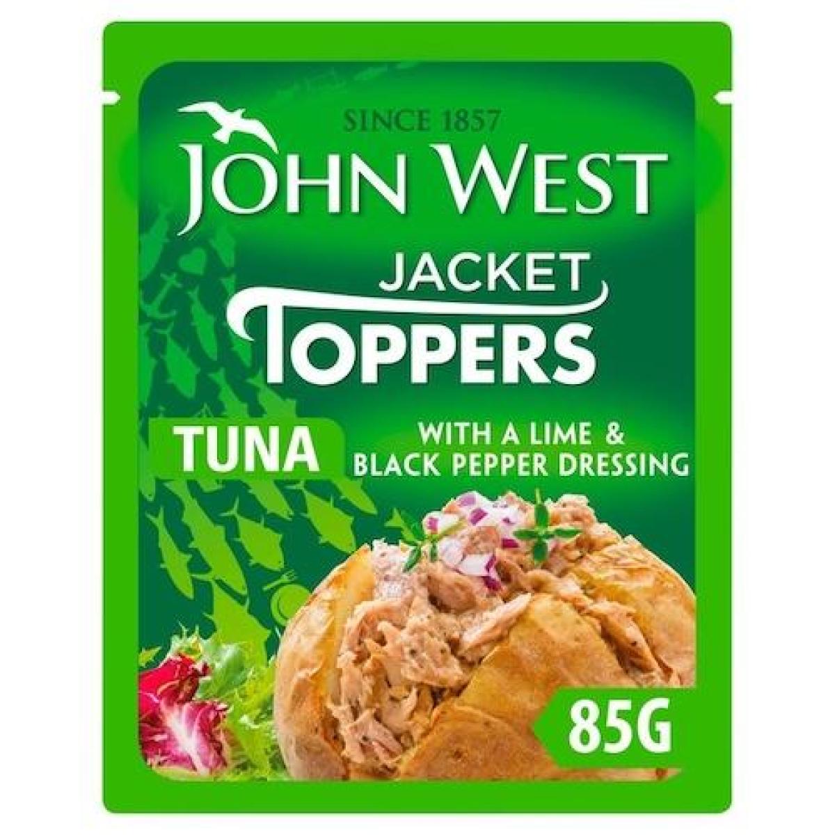 Jacket Toppers Tuna With Lime & Black Pepper Dressing