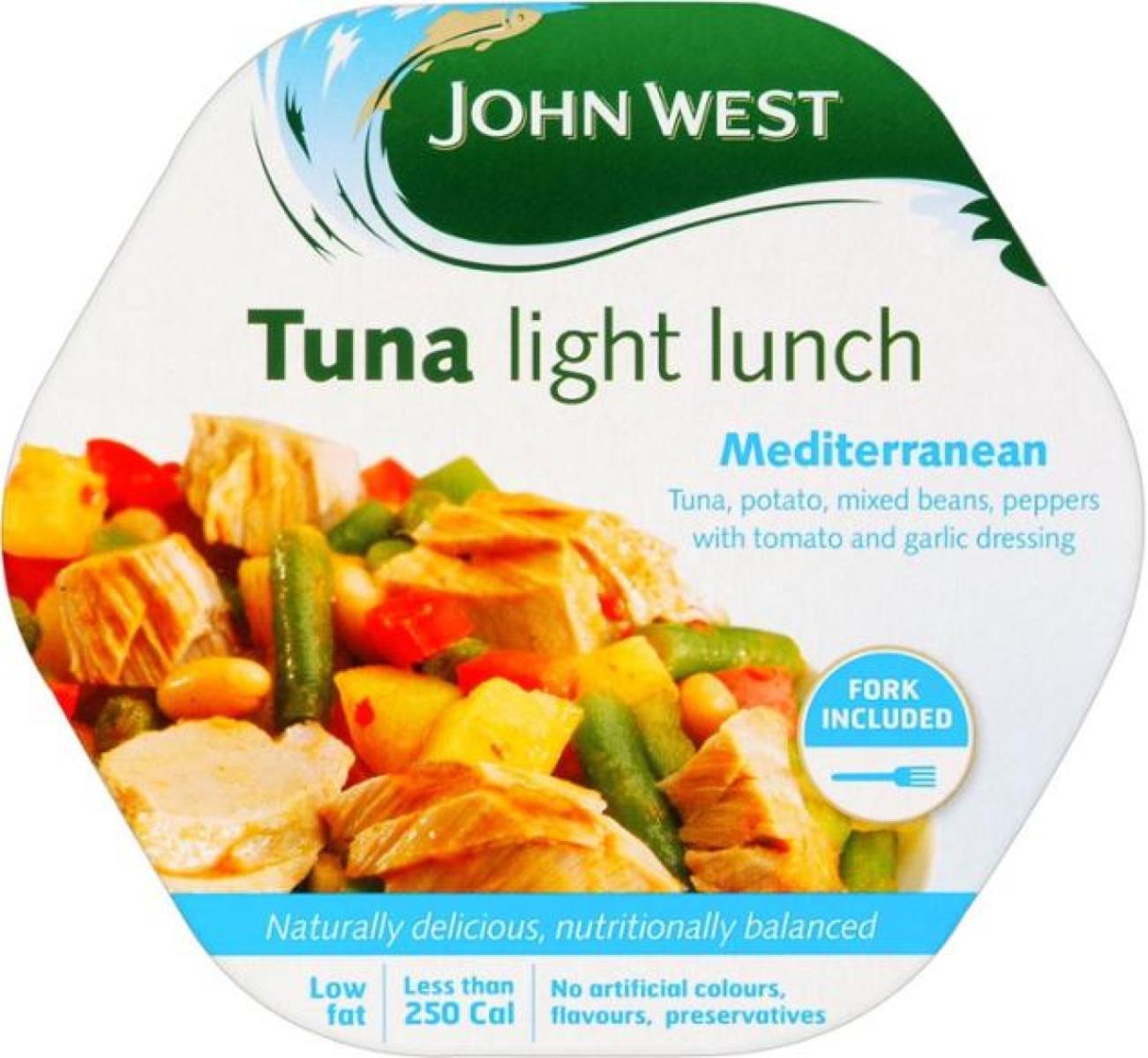 Tuna Light Lunch Mediterranean