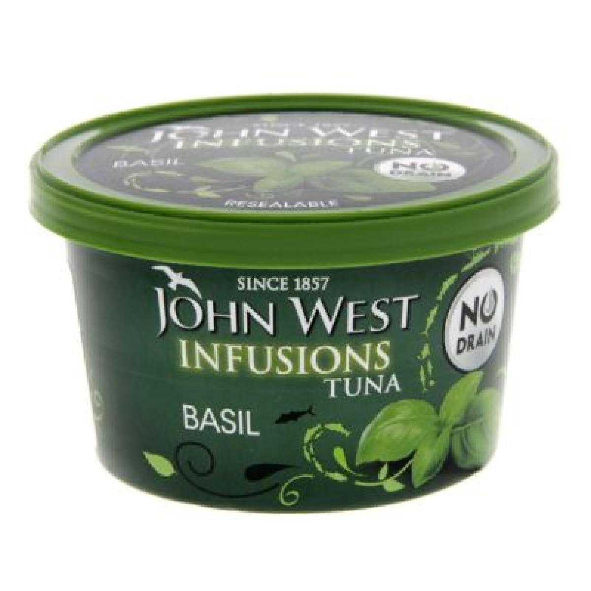Resealable Infusions Tuna With Basil