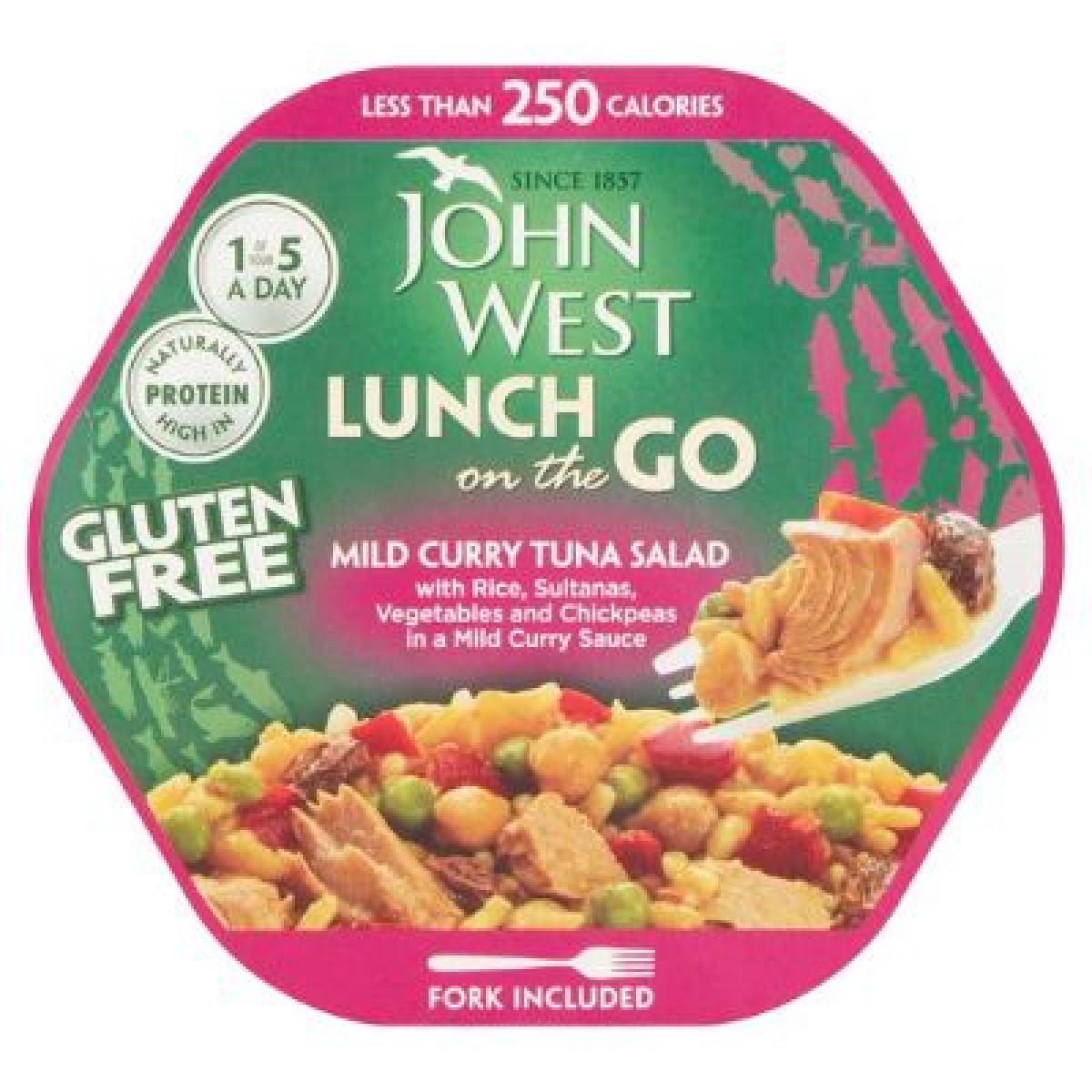 Lunch On The Go Mild Curry Tuna Salad