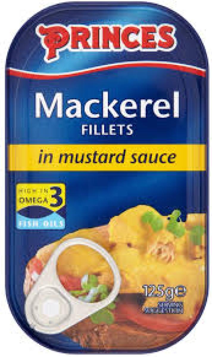 Mackerel Fillet In Mustard Sauce