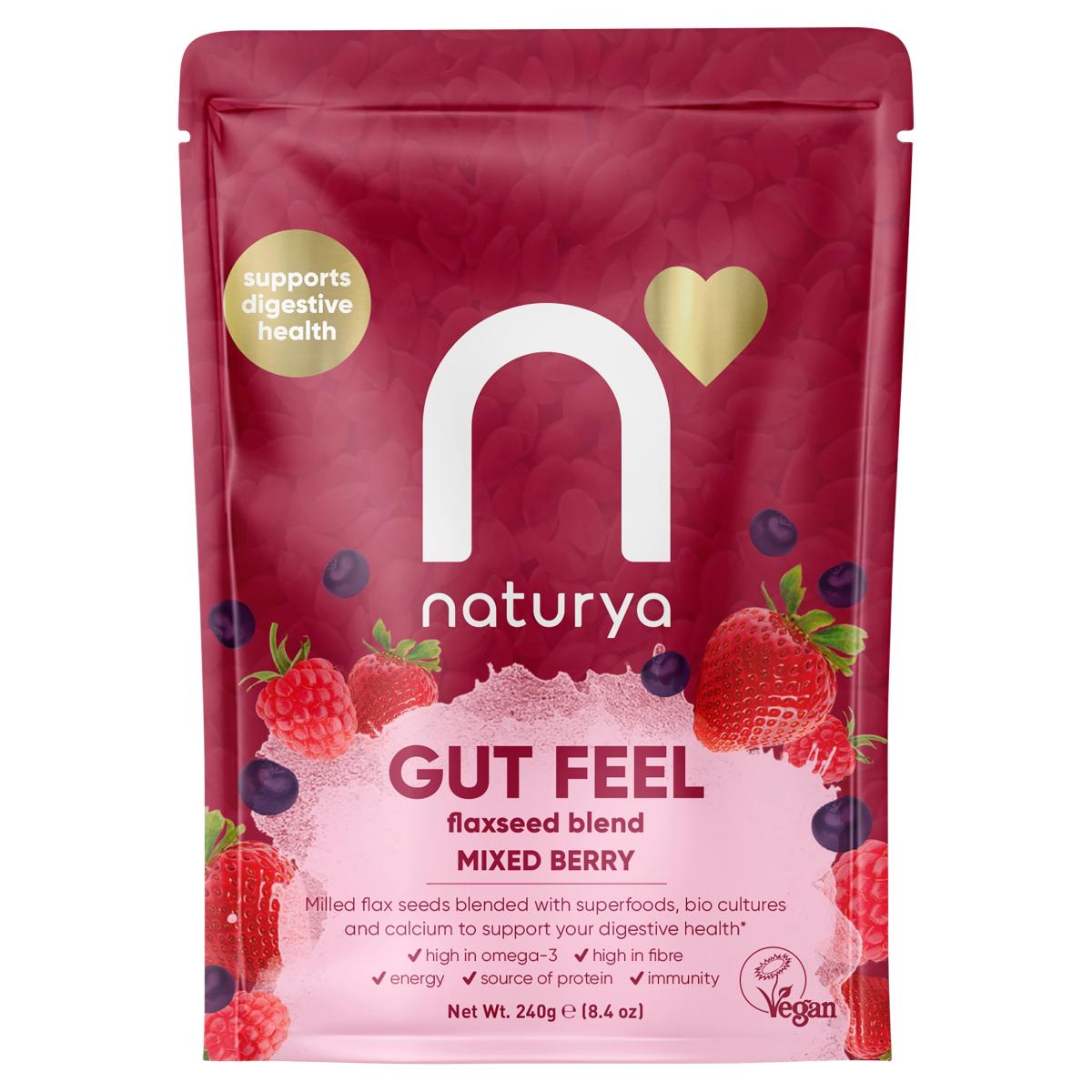 Gut Feel Flaxseed Blend Mixed Berry