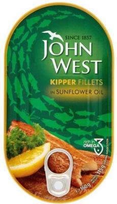 Kipper Fillets In Sunflower Oil