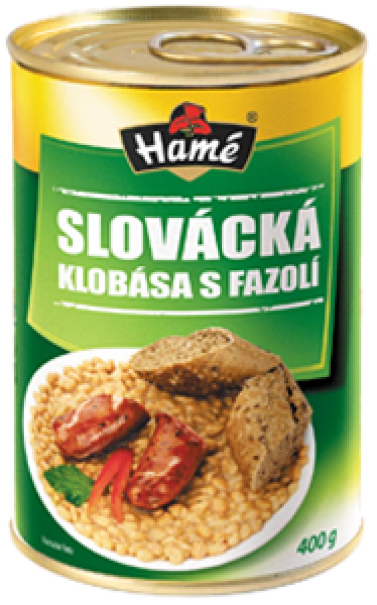 Slovacka Sausage With Beans