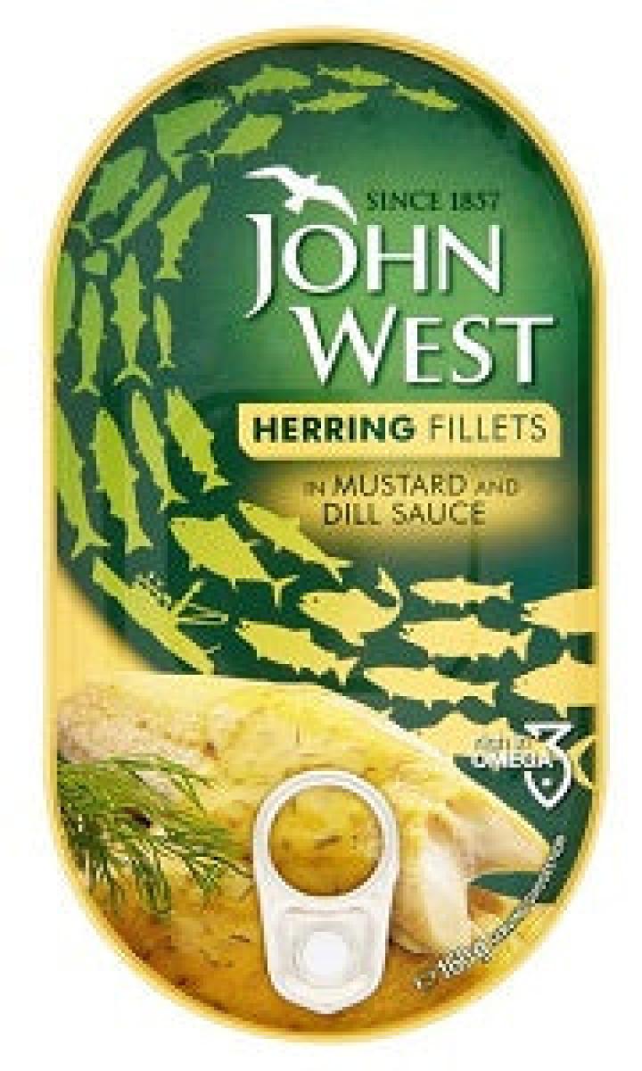 Herring Fillet In Mustard Dill Sauce