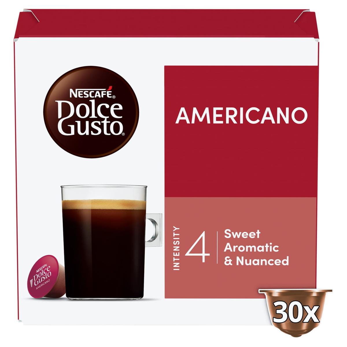 Dolce Gusto Americano Coffee Pods x 30