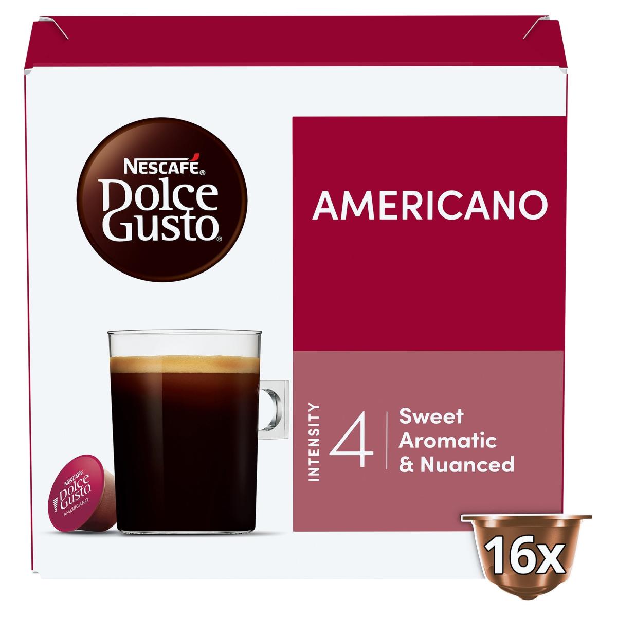 Dolce Gusto Americano Coffee Pods 16 Pack