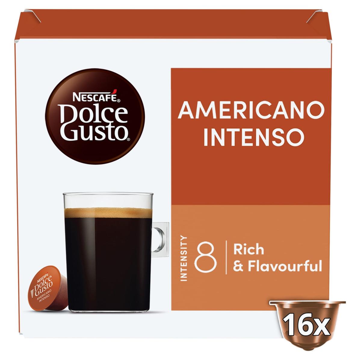 Dolce Gusto Americano Intenso Coffee Pods x 16