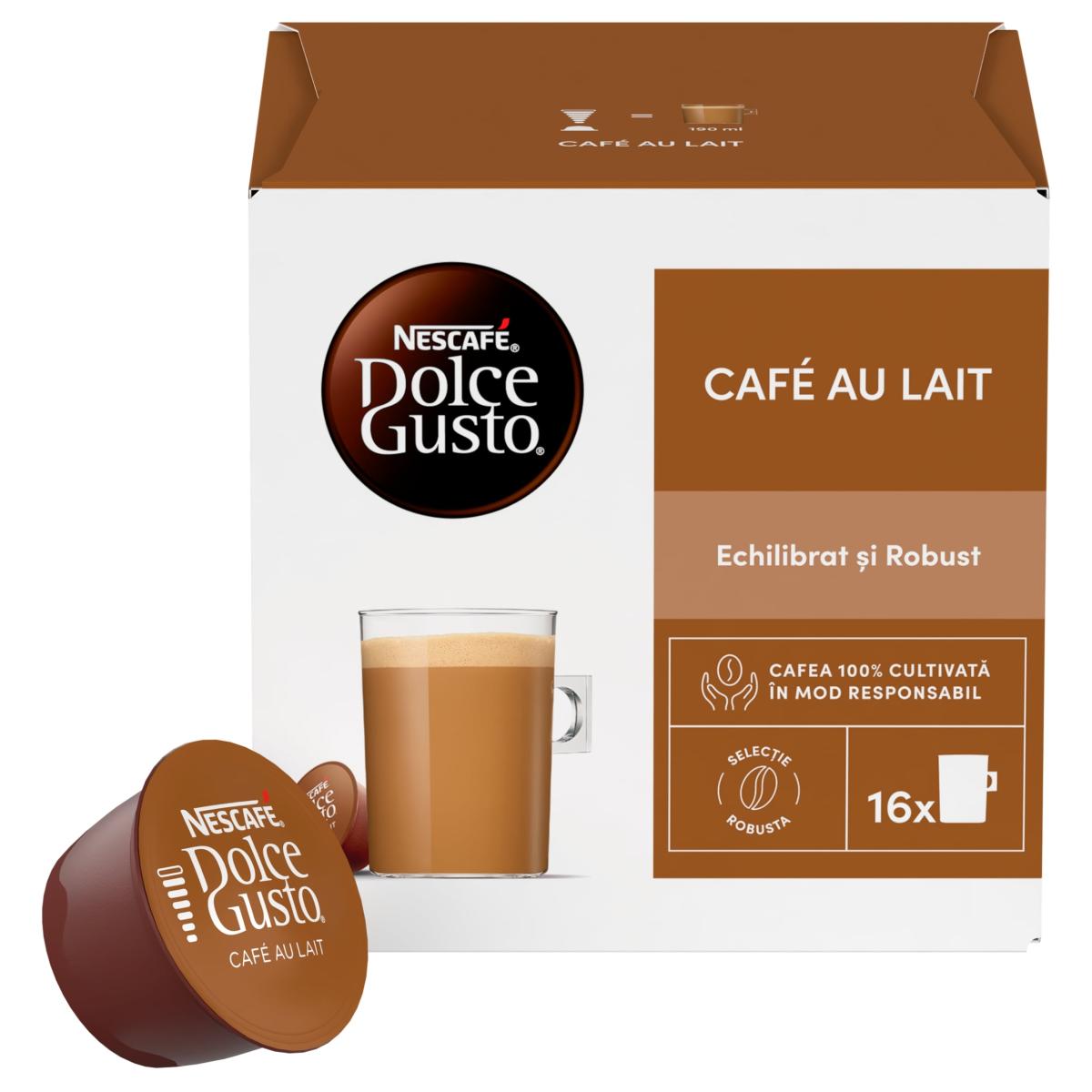 Dolce Gusto Cafe Au Lait Coffee Pods x 16