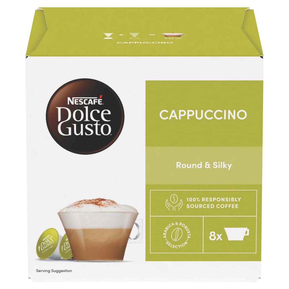 Dolce Gusto Cappuccino Coffee Pods x 16