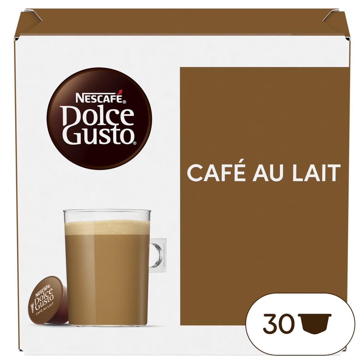 Dolce Gusto Cafe Au Lait Coffee Pods x 30