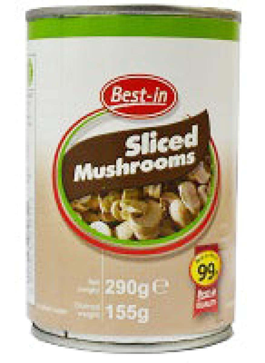 Sliced Mushrooms