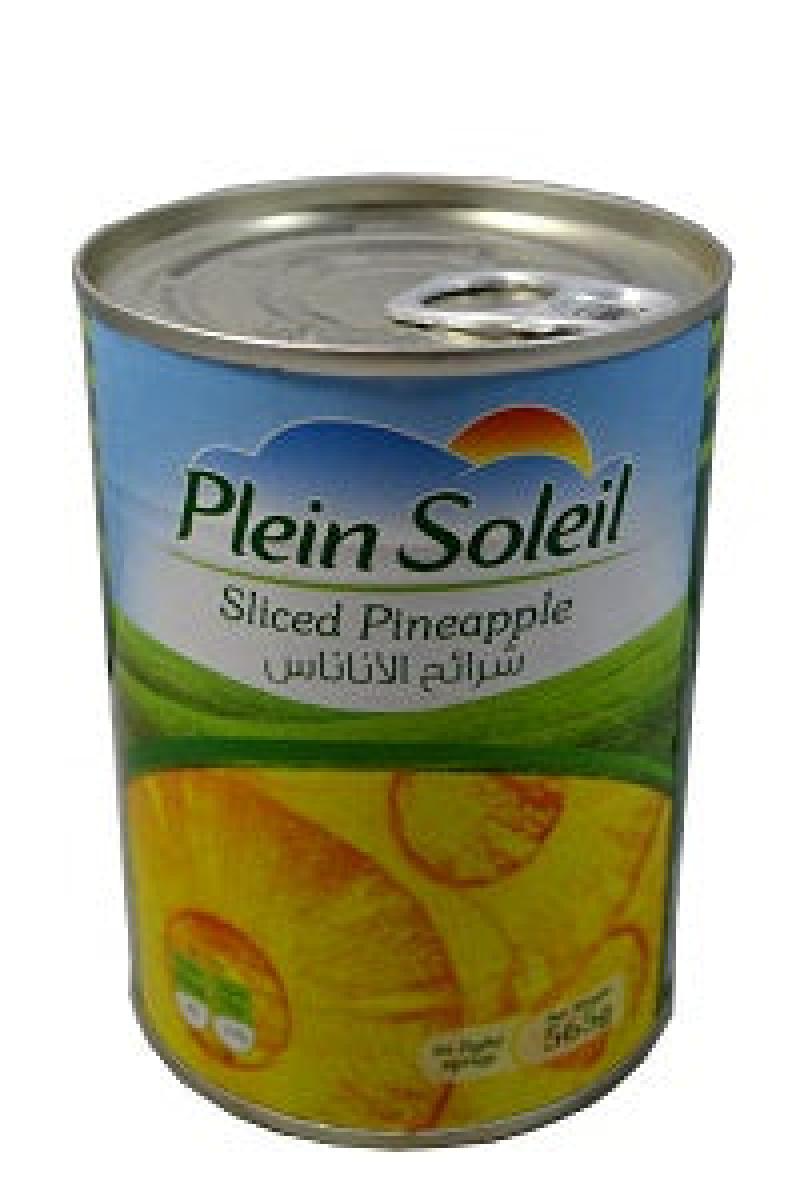 Sliced Pineapples