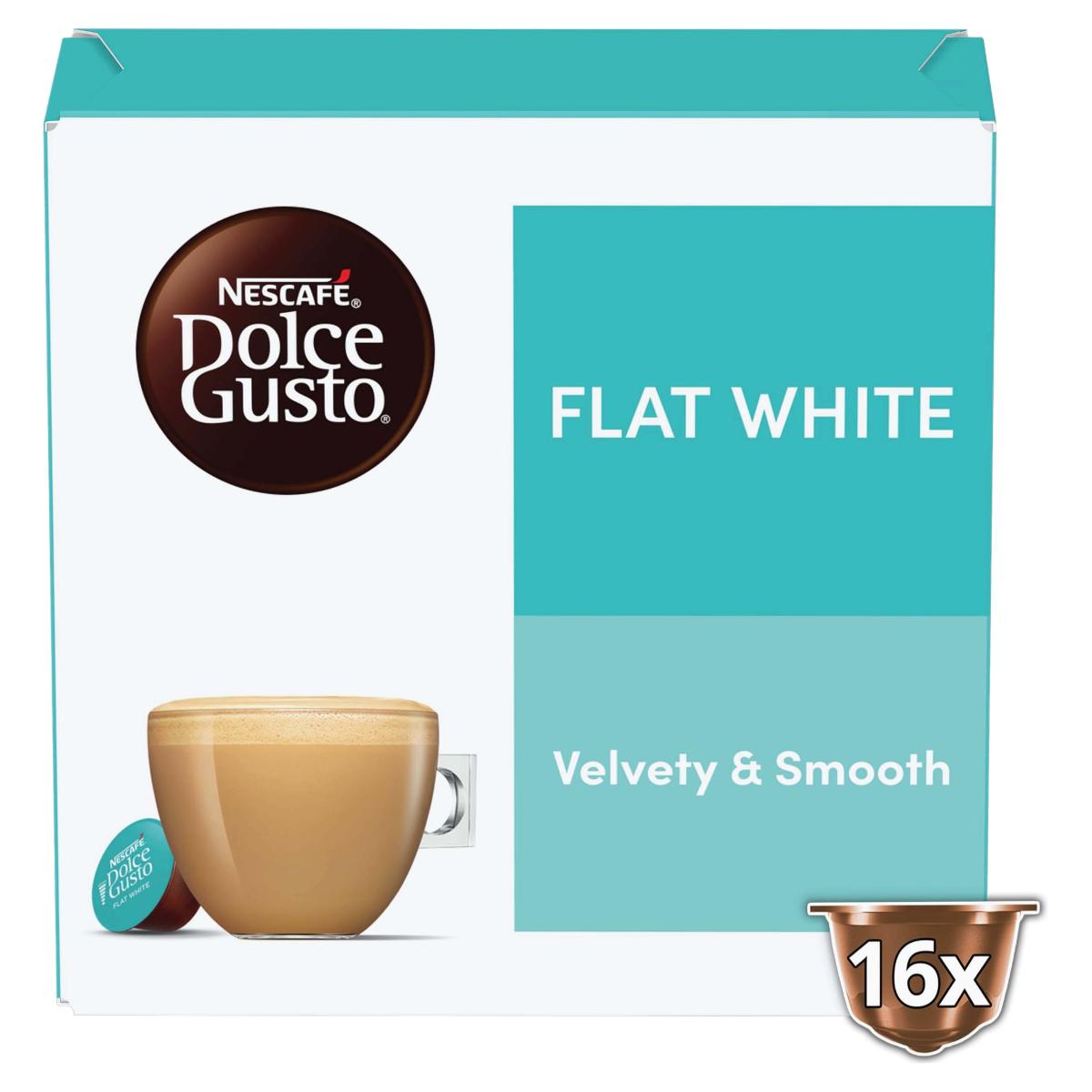 Dolce Gusto Flat White Coffee Pods x 16