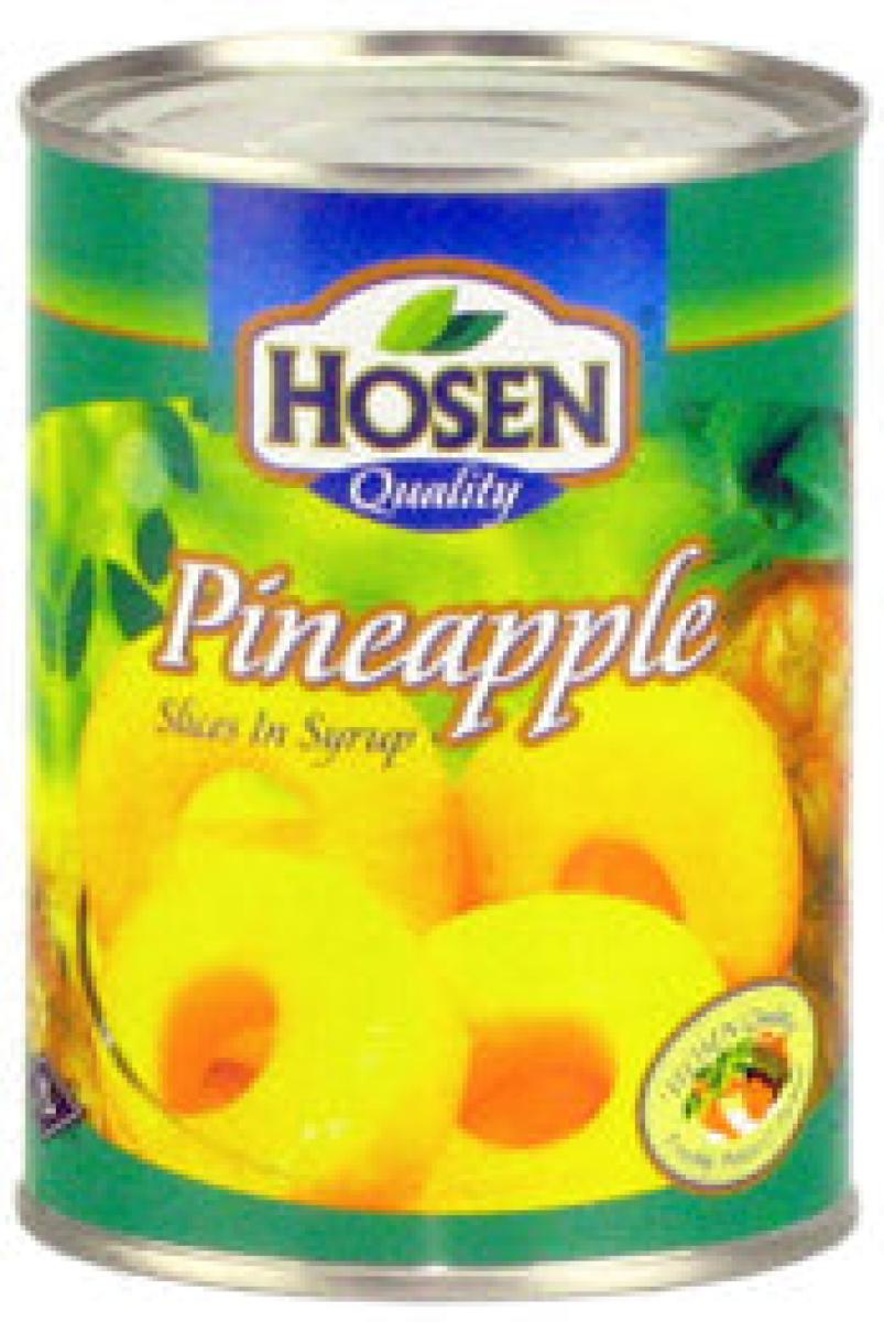 Pineapple Slices In Syrup