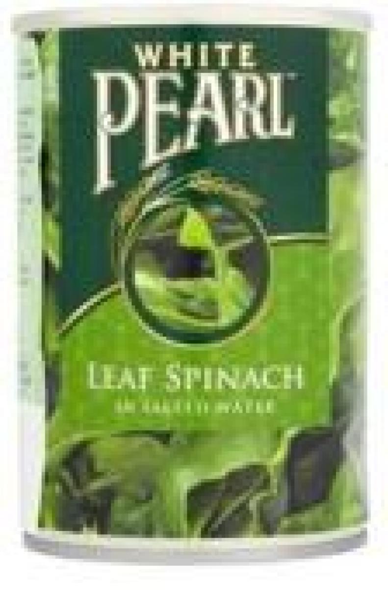 Leaf Spinach In Salted Water