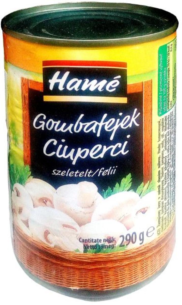 Sliced Mushrooms In Mild Salty Brine