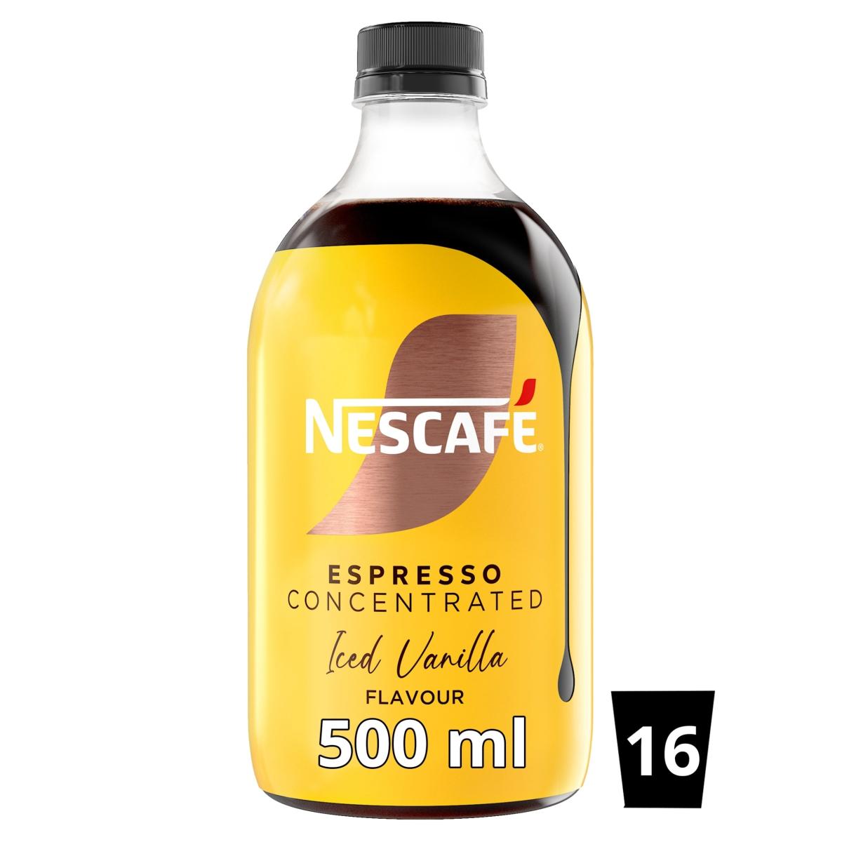 Iced Coffee Espresso Concentrated Vanilla Flavour