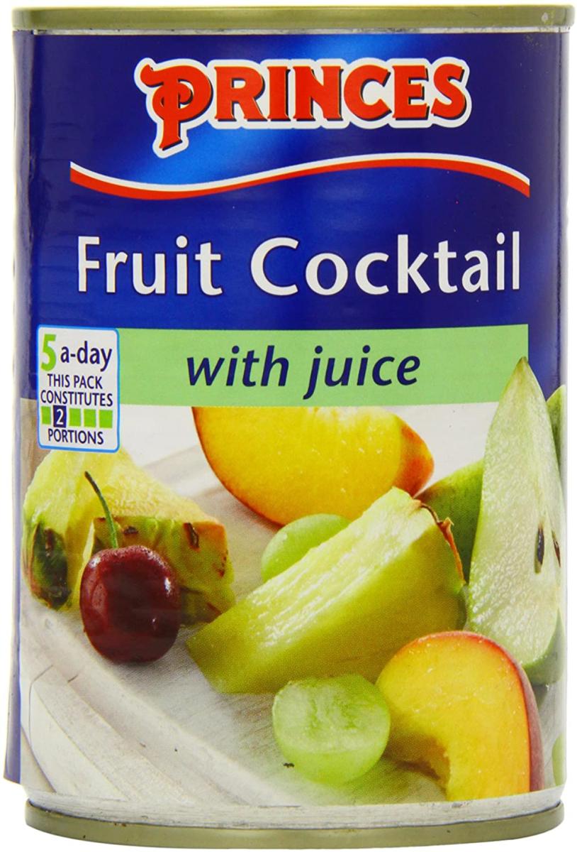 Fruit Cocktail With Juice