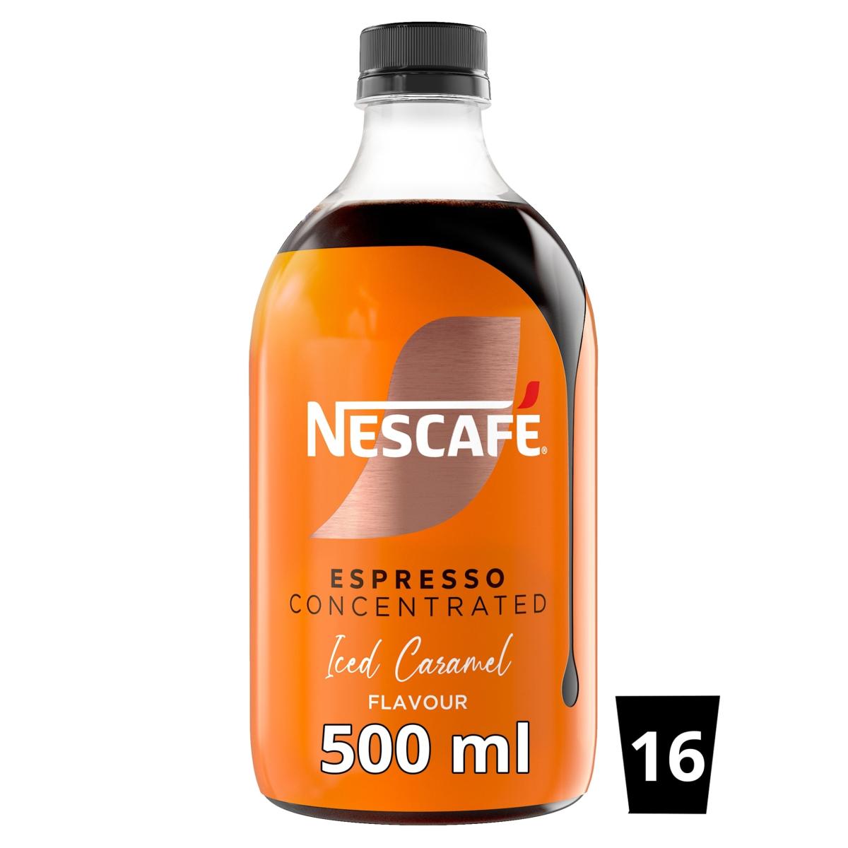 Iced Coffee Espresso Concentrated Caramel Flavour