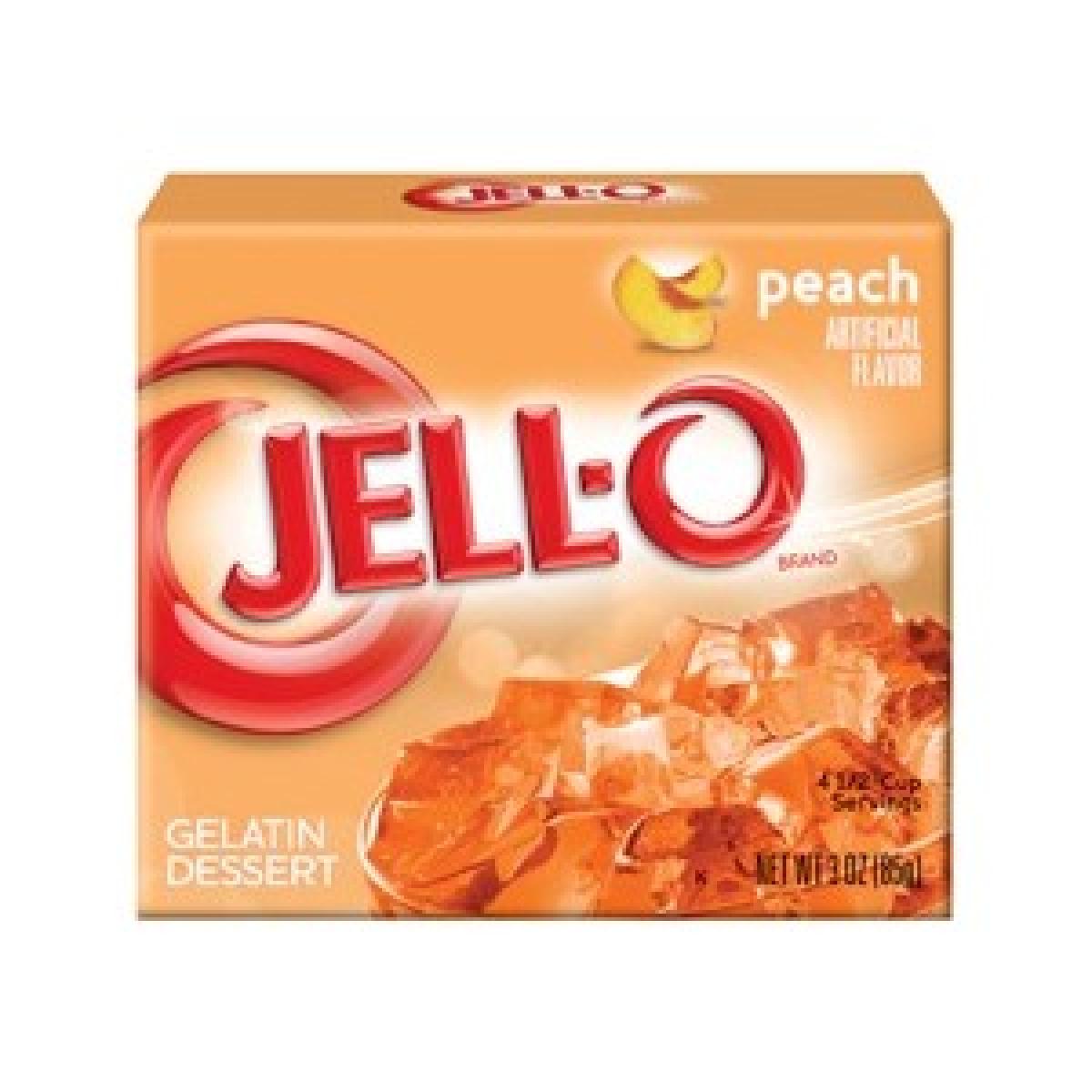 Gelatin Dessert Peach Fat Free