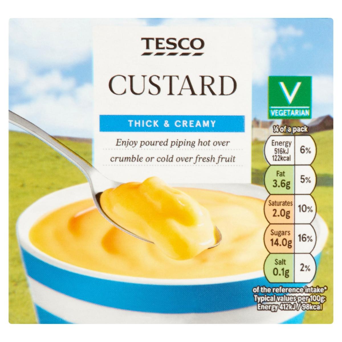 Ready To Serve Custard