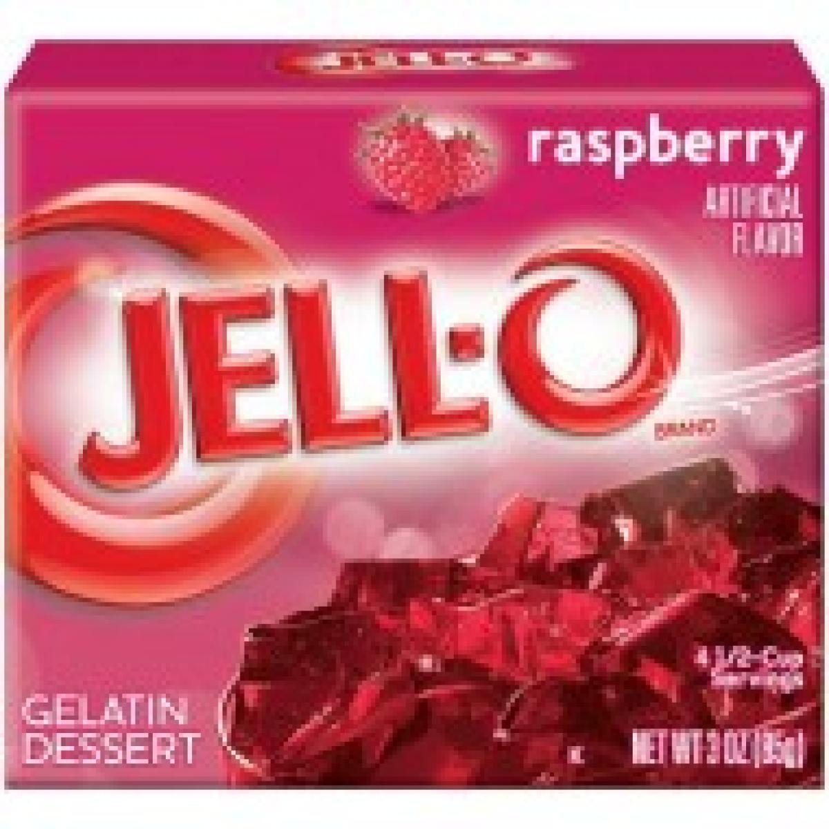 Gelatin Dessert Raspberry