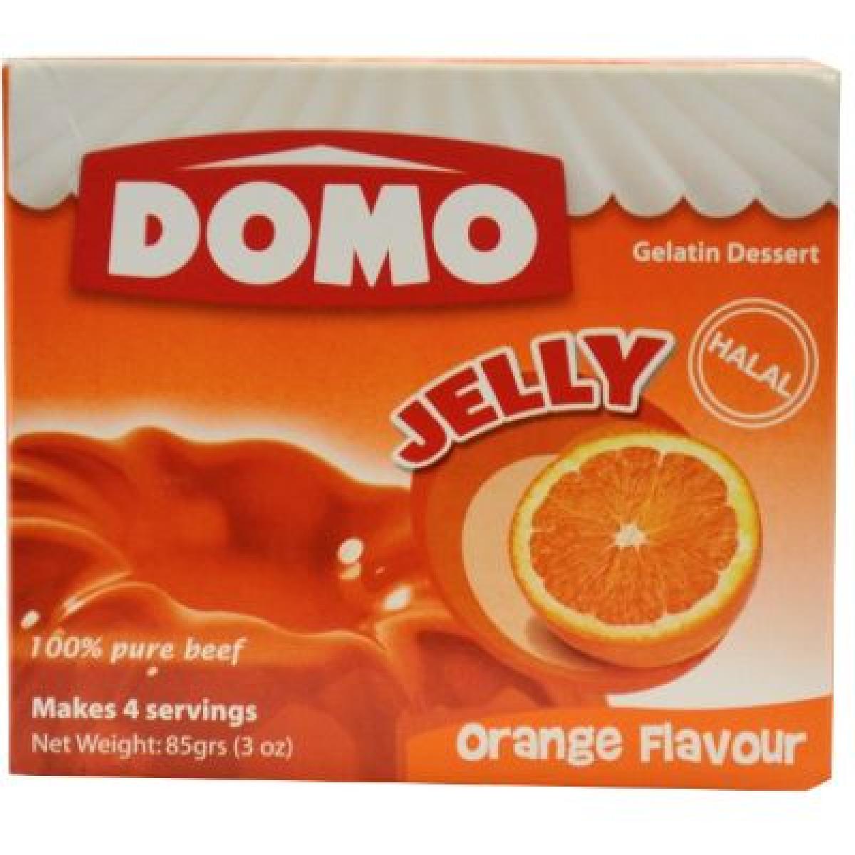 Jelly Gellatin Dessert Orange